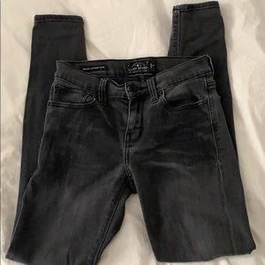 Dark grey lucky brand Brooke jeans